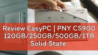 Review EasyPC  PNY CS900 120GB250GB500GB1TB Solid State Drive Sata 25 Reliable Storage [upl. by Silberman]