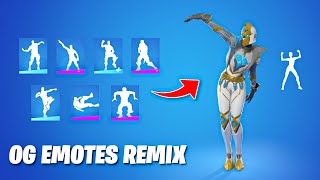 Fortnite OG Remix Dance  Flashback Breakdown [upl. by Amik]