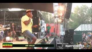 MR VEGAS  LIVE at Garance Reggae Festival 2012 HD by Partytimefr [upl. by Jessika]