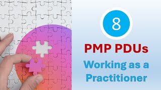 How to claim 8 PDUS under Working as a practitioner for PMP PMI [upl. by Koziarz]