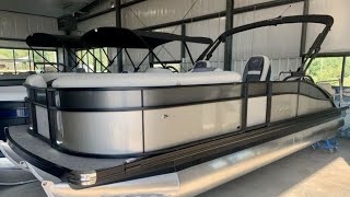 2022 Barletta Cabrio 22UC TriToon  Boat Overview  Skipperbuds [upl. by Nessi873]