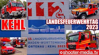 🚒 LANDESFEUERWEHRTAG 2023 🚒  🚒 Moderierte Führung mit Rundgang in Kehl 🚒 [upl. by Aimee565]