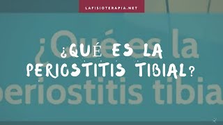 ¿ Qué es la periostitis tibial [upl. by Juxon]