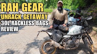 Rah Gear Unrack Getaway 30L Rackless Bags Review Simple Efficient PocketFriendly [upl. by Sandberg853]