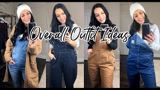 OVERALL OUTFIT IDEAS  HOW TO STYLE OVERALLS  CARHARTT OVERALL TRY ON HAUL [upl. by Brainard]