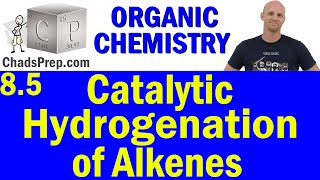 85 Catalytic Hydrogenation of Alkenes and Heats of Hydrogenation  Organic Chemistry [upl. by Adnar]