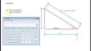 Pitched roof calculations Part 2  Calculations [upl. by Ahtnamys]