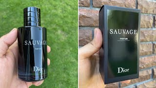 Unboxing Sauvage Parfum by Christian Dior [upl. by Ahsahtan]