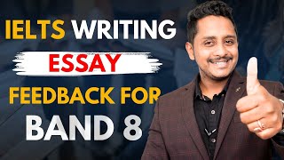 IELTS Writing Essay Feedback for Band 8  Discuss Both Views and Give Your Opinion  Skills IELTS [upl. by Rois892]