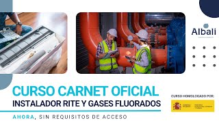 ¿Quieres convertirte en un experto en RITE y gases fluorados 💡💨 [upl. by Ekrub224]