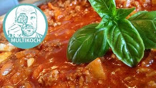 Bolognese nach Original Rezept [upl. by Auqinal883]