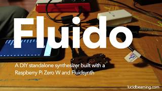 Raspberry Pi Zero W synthesizer project using Fluidsynth and Nodejs [upl. by Yong]