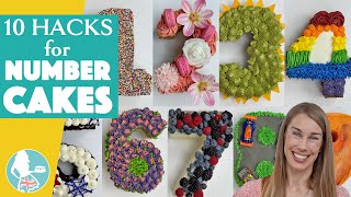 10 Hacks for Number Cakes [upl. by Schaefer]