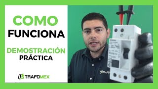 INTERRUPTOR DIFERENCIAL ➕¿Cómo funciona el DISYUNTOR DIFERENCIAL⚡⚡⚡ [upl. by Adnowat]