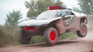 Audi elétrico vai participar do Rali Dakar [upl. by Rushing]