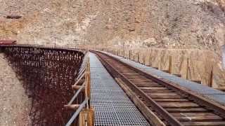 Crossing the Famous Goat Canyon Trestle [upl. by Nihhi]