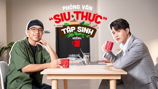 “SIU THỰC” TẬP SINH  Phỏng vấn tưởng không “thực” mà thật không tưởng giữa Anh Tú Atus và An Trương [upl. by Tarttan]