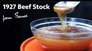 Reviving the Flavors of a Vintage French Beef Stock [upl. by Yrrag795]