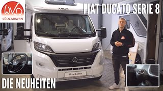 DER NEUE FIAT DUCATO SERIE 8  DUCATO FACELIFT MODELLJAHR 2022 [upl. by Ivatts905]