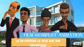 LE DG COUCHE AVEC LUNE DE SES EMPLOYÉS  Film Complet Animation [upl. by Aiuqal309]