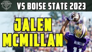 Jalen McMillan Highlights vs Boise State 2023  Week 1 [upl. by Mirna]