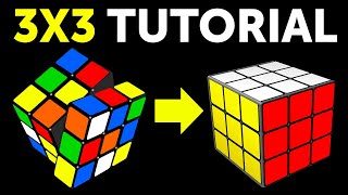 How to Solve a 3x3 Rubiks Cube Fast  Tutorial for Beginners [upl. by Aikahs]