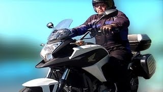 Honda nc700x Review Fuel Test MPG Range DCT dual clutch transmission [upl. by Atokad202]