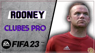 FIFA 23 ROONEY Pro Clubs look alike CREATION ✅ [upl. by Dollar299]