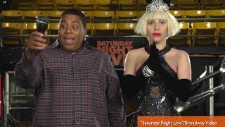 Lady Gaga Vomits in SNL Promos [upl. by Lunn]