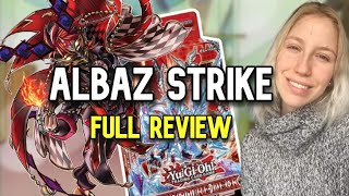 YuGiOh Albaz Strike Structure Deck Review [upl. by Aisyla]