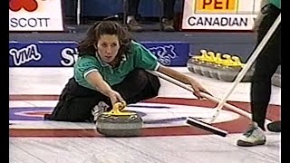 1998 Scotties  Mattatall vs Trowell [upl. by Bord]