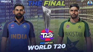 8 India vs Pakistan  The Final  T20 World Cup 2021  Cricket 19  RahulRKGamer [upl. by Ahsya]