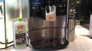 Hướng dẫn lọc cặn máy pha cà phê Melitta Barista TS SMART  Descale [upl. by Trellas]