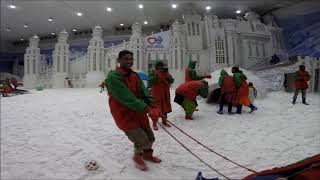 Fun at VGP Snow Kingdom Chennai [upl. by Labinnah52]