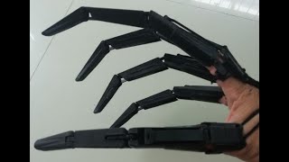 I Made Articulated Finger Claws Extensions You can do it too [upl. by Jamill]