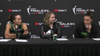 2024 WNBA Finals Game 4 PostGame Press Conference Liberty vs Lynx [upl. by Philipa]