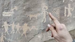 Petroglyphs Navajo Dam New Mexico [upl. by Naj]