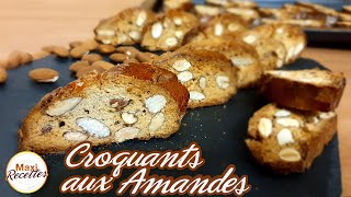 Croquants aux Amandes Recette Facile et Rapide [upl. by Aivata]