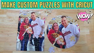 Make custom puzzles with your Cricut using print then cut [upl. by Kcira]