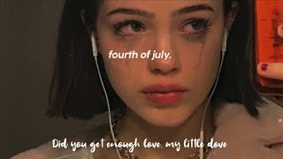 fourth of july  sufjan stevens slowedreverb xxxLyricsxxx [upl. by Ia]