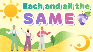 영어성경동요 Each and all the sameㅣ인기동요  어린이 동요  Bible Songs for Kids  Bible Songs for Children [upl. by Enrichetta]