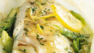 Recette  Filets de cabillaud sauce citron [upl. by Hasheem]