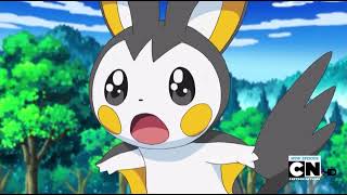 Emolga uses Volt Switch on Minccino Pokémon Black amp White [upl. by Born]