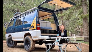 Delica 4x4 Camper Van [upl. by Fablan]