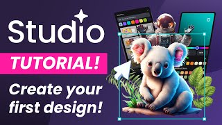 Studio Tutorial Creating Your First Design  Easy StepbyStep Guide for Beginners [upl. by Prosperus]