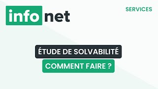 Comment mener une étude de solvabilité  définition aide lexique tuto explication [upl. by Vaish]