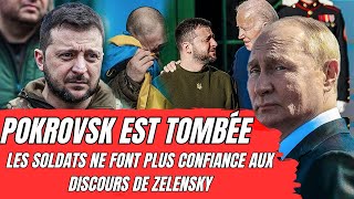 Ukraine  Pokrovsk est tombée Les soldats ne font plus confiance aux discours de Zelensky [upl. by Elihu]