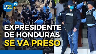 HONDURAS Así fue el arresto del expresidente Juan Orlando Hernández tras pedido de extradición [upl. by Schulze]