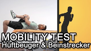 Mobility Test für Hüftbeuger und Beinstrecker [upl. by Lionel]