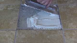 LATICRETE Pro Tips How to Remove and Replace a Chipped or Broken Tile [upl. by Apgar]